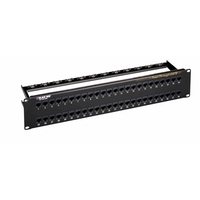 JPM814A, Cat6 Feed-Through Patch Panels - Black Box