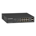 Gigabit Ethernet (1000-Mbps) Managed PoE+ Switch - (24) 10/100/1000-Mbps Copper RJ45 PoE+, (4) 1G/10G SFP+